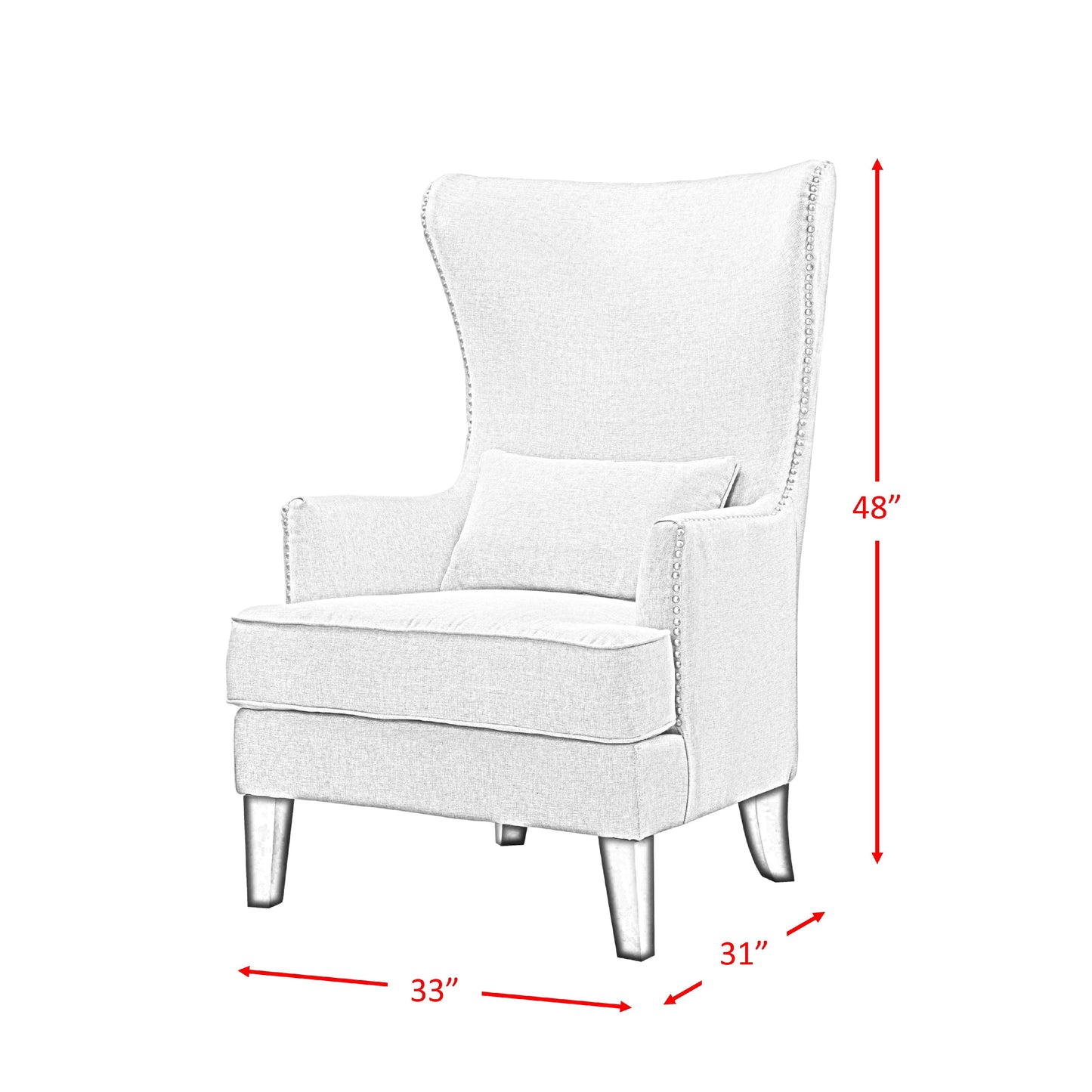 Elements International Kori UKR3002100 Chair IMAGE 8