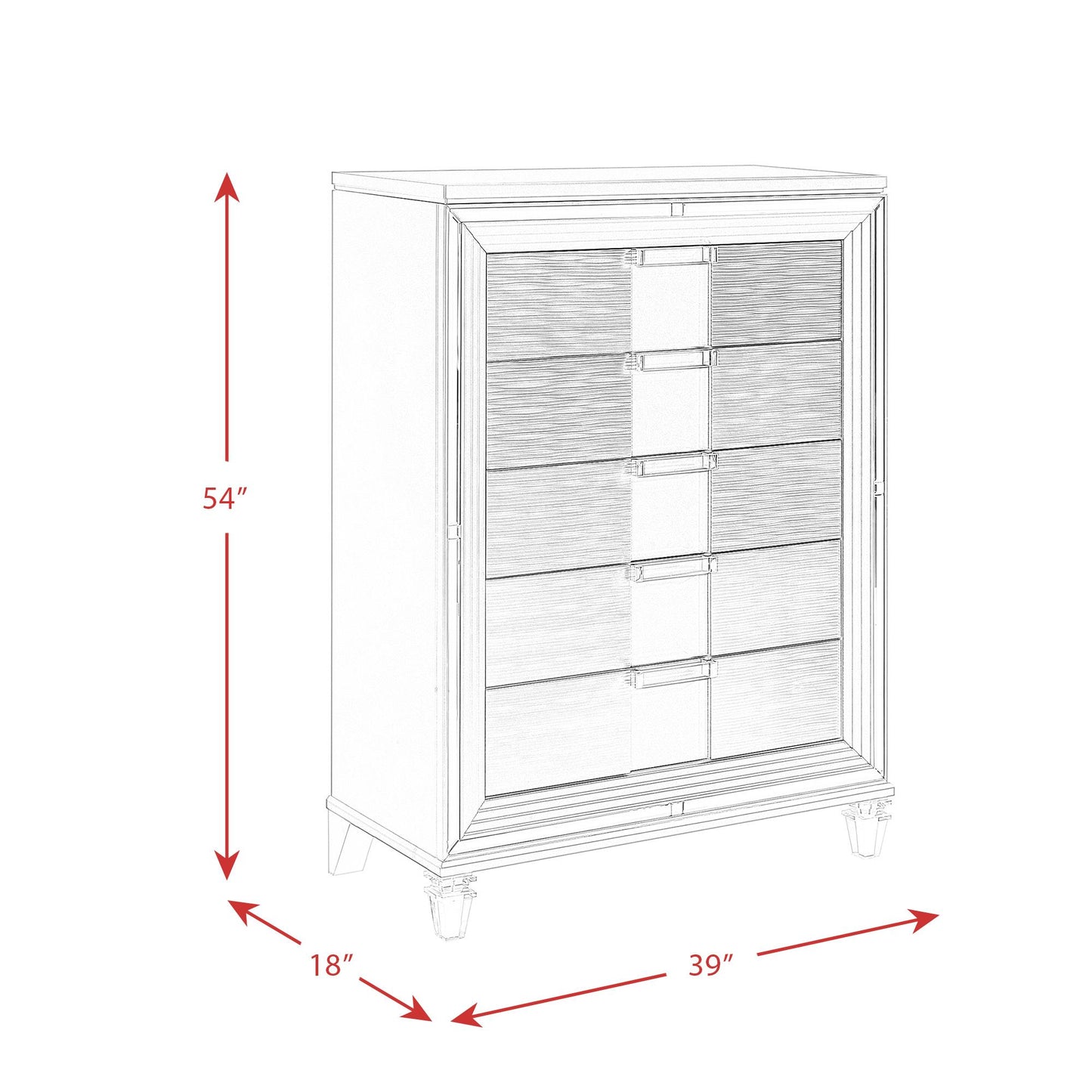 Elements International Twenty Nine TN700CH Chest IMAGE 16