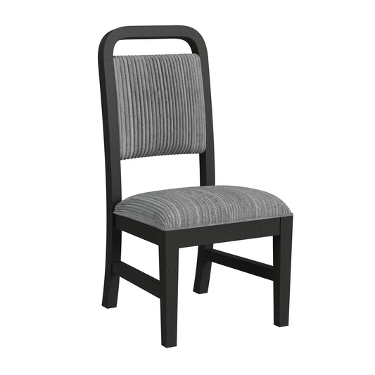 Elements International Ridgemont D-14440-8W-SC Dining Side Chair IMAGE 1