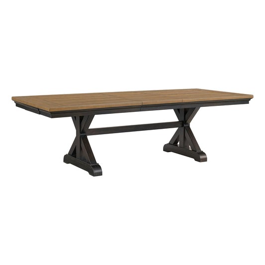 Elements International Montrose D-16670-8-DT Dining Table IMAGE 1