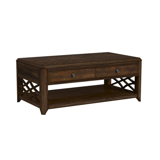 Elements International Phillipe T-5210-5-CT Lift-Top Coffee Table IMAGE 1