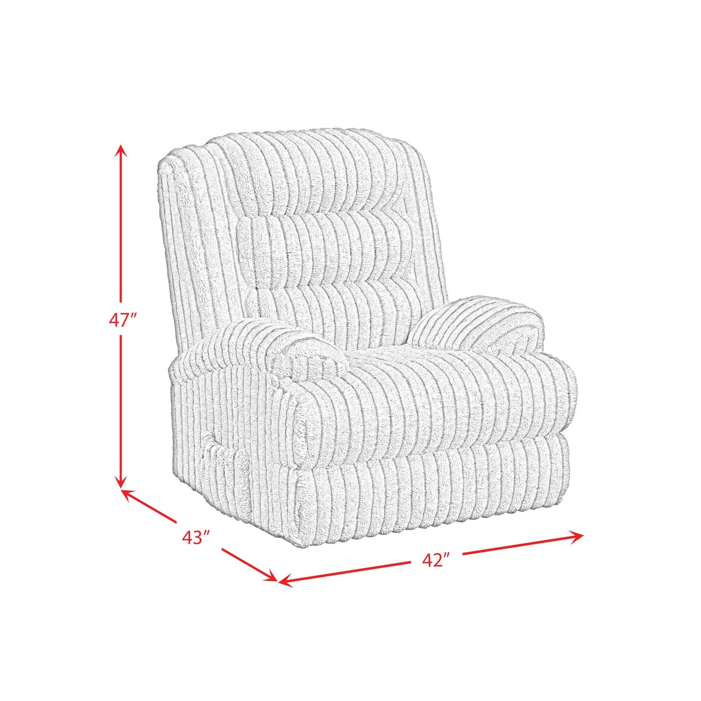 Elements International Artemis U-13680-10580-108P Power Lift Chair IMAGE 9