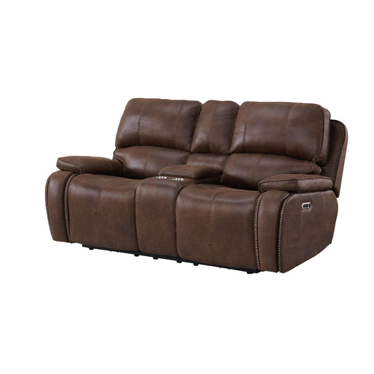 Elements International Atlantis U-5230-8640-285PP Power Motion Loveseat IMAGE 1