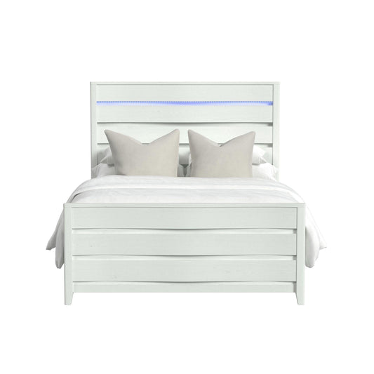 Elements International Tobias B-15990-7-QBL Queen Bed IMAGE 1