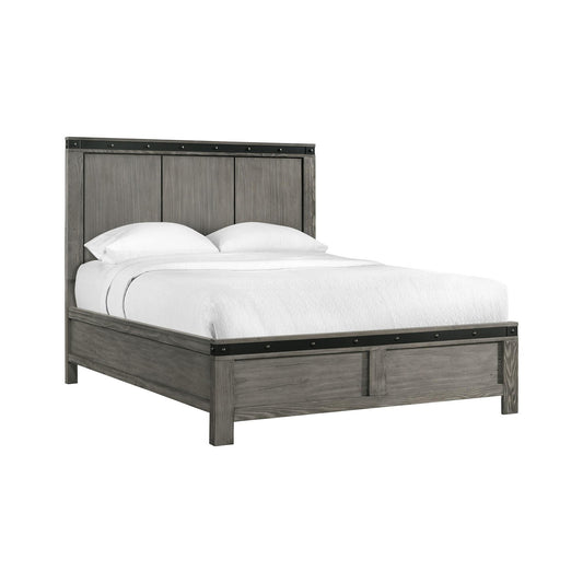 Elements International Wade WE600QB Queen Panel Bed IMAGE 1