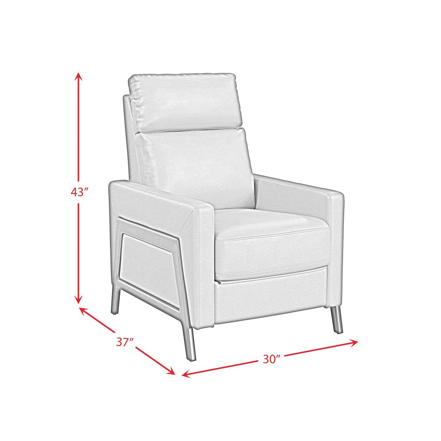 Elements International Tango U-17740-8210-105PP Recliner IMAGE 10