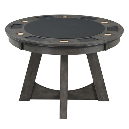 Elements International Prince GTPR100GT Round Game Table IMAGE 1