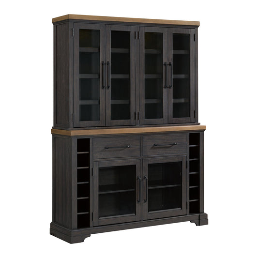 Elements International Montrose D-16670-8-SVHT Server And Hutch IMAGE 1
