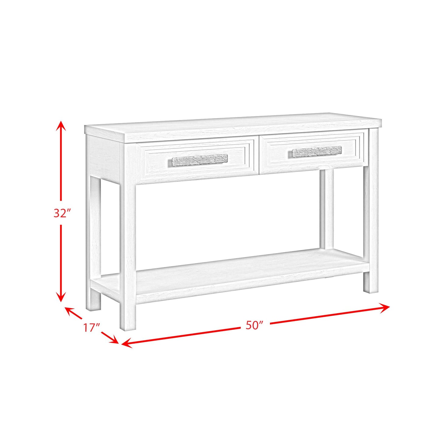 Elements International Avalanche T-11600-7-ST Sofa Table IMAGE 8