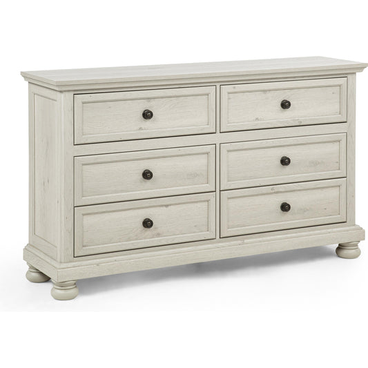 Crown Mark Claribelle B1820-1 Dresser - White IMAGE 1
