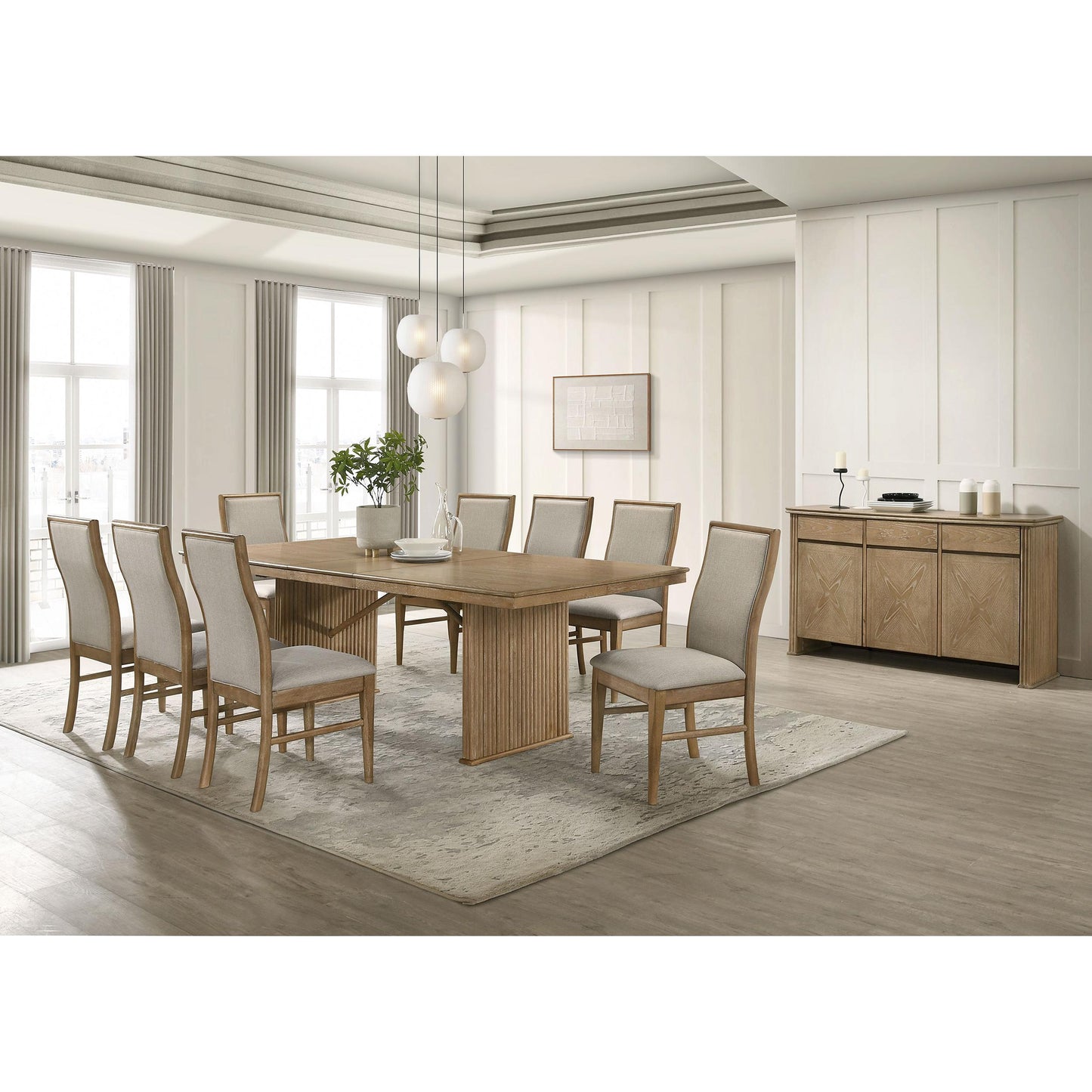 Coaster Furniture Adina Dining Table with Pedestal Base 193611 IMAGE 13