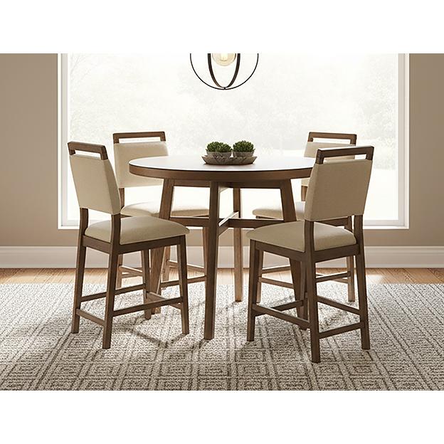 Crown Mark Round Blanche Counter Height Dining Table 2761BRN-T-48 IMAGE 1