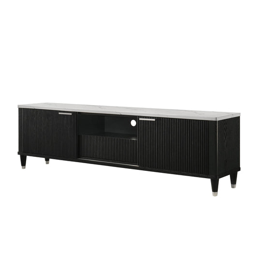 Crown Mark Britany TV Stand with Cable Management 4813BK-9 IMAGE 1