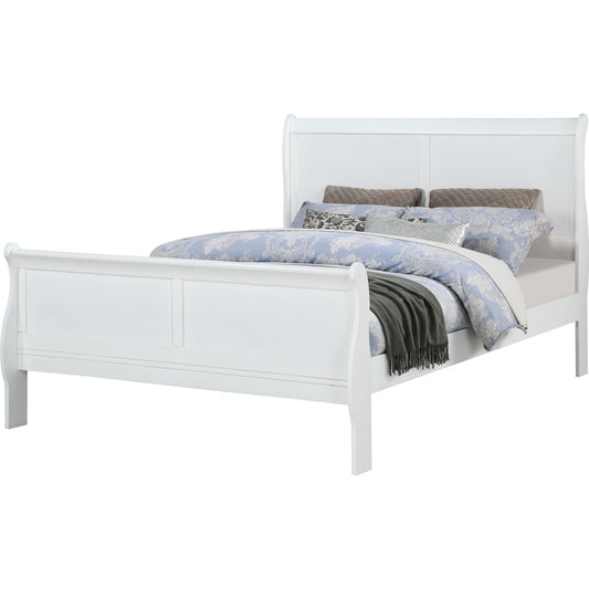 Crown Mark Louis Philipe King Panel Bed B3750-K-HBFB/B3750-K-RAIL IMAGE 1