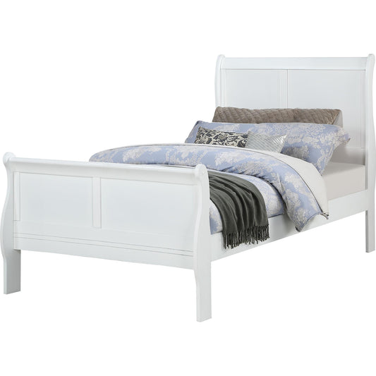 Crown Mark Louis Philipe Twin Panel Bed B3750-T-HBFB/B3750-T-RAIL IMAGE 1