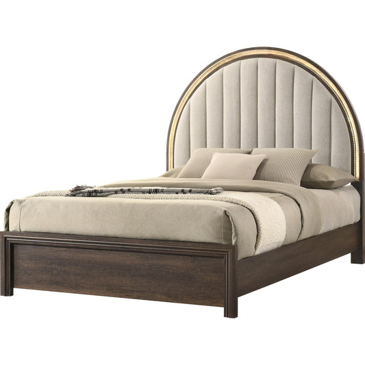 Crown Mark Noreen Queen Upholstered Panel Bed B9285-Q-HBFB/B9285-KQ-RAIL IMAGE 1
