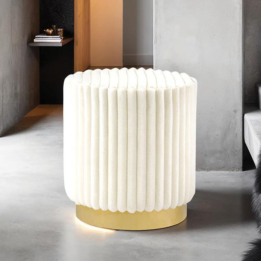 Furniture of America Yolanda FM-AC8001WH Stool IMAGE 1