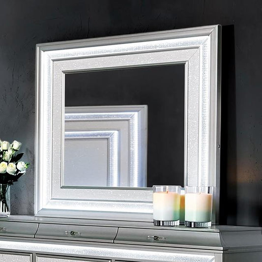 Furniture of America Galea FM74006SV-M Mirror IMAGE 1