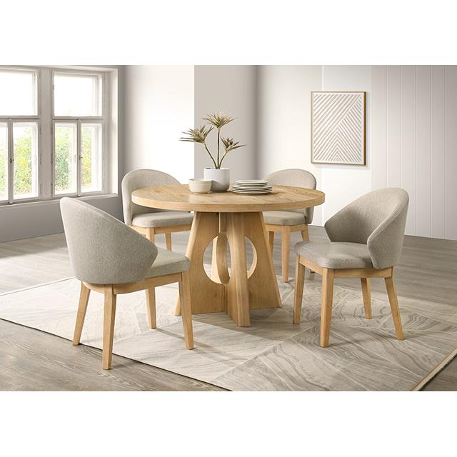 Furniture of America Ozark FM3223AK-AC-2PK Set Of 2 Arm Chair IMAGE 2