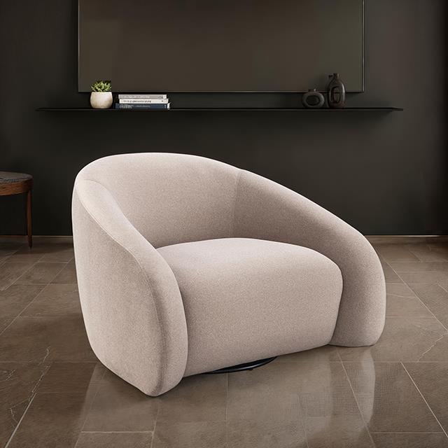 Furniture of America Kyria FM-AC6012BR-SW Swivel Chair IMAGE 2