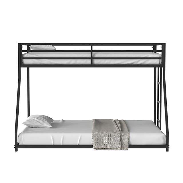 Furniture of America Rothwell FM-BK1200BK-TF Twin/Full Metal Bunk Bed IMAGE 5