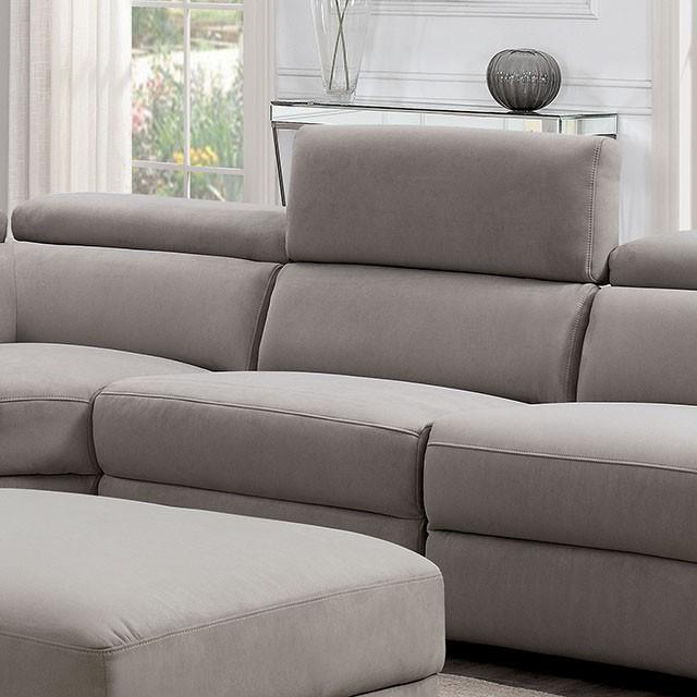 Furniture of America Josef CM6645-AC Armless Chair IMAGE 1