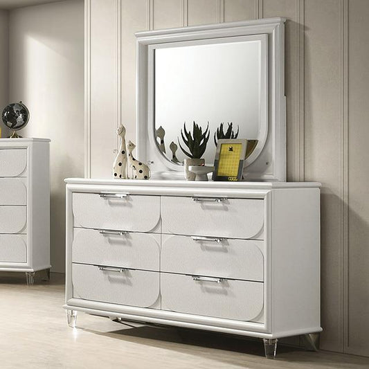 Furniture of America Lareina FM72081WH-D Dresser IMAGE 1