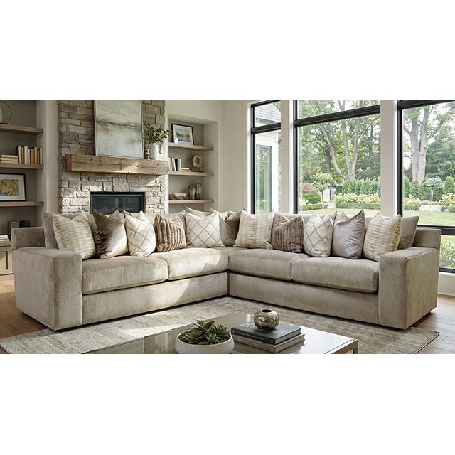 Furniture of America Lymington SM6095-SECT Sectional IMAGE 2