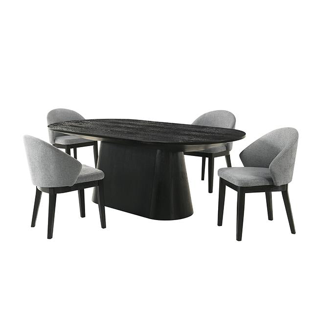 Furniture of America Tottenham FM3222BK-OT-5PC-23BK 5 Pc Dining Table Set IMAGE 1