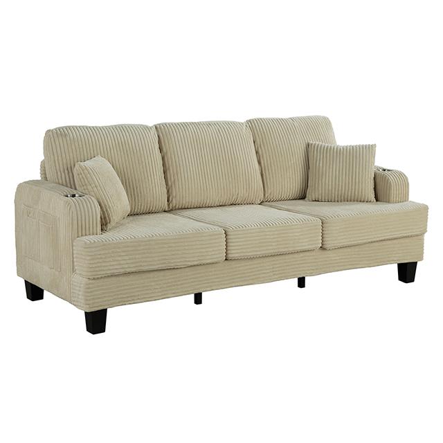 Furniture of America Moretaine SL6932BG-SF-PK Sofa IMAGE 5
