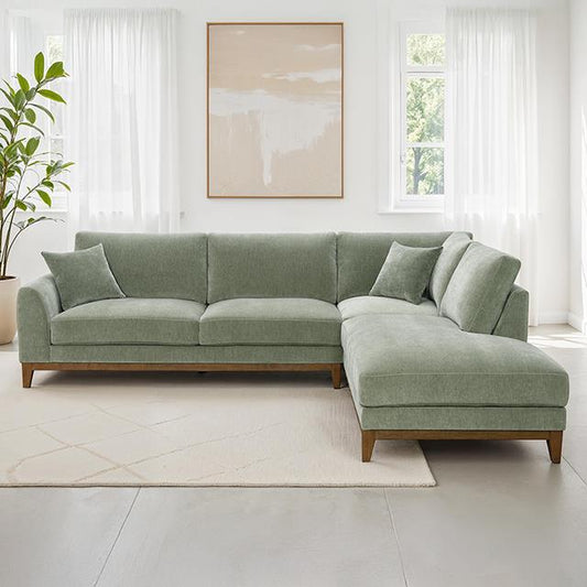 Furniture of America Watton FM64008GR-SECT-R Sectional IMAGE 1