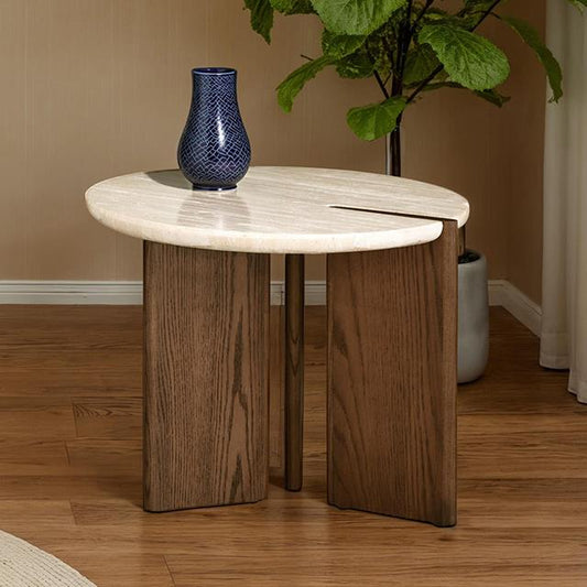 Furniture of America Olney FM47012BR-E End Table IMAGE 1