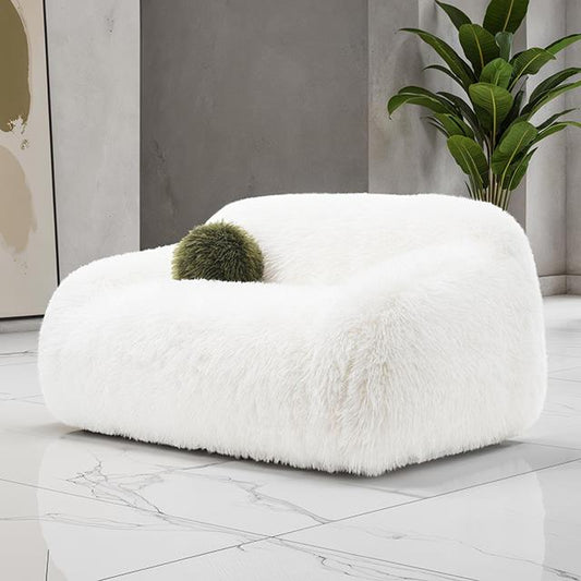 Furniture of America Darwen FM64006WH-LV Loveseat IMAGE 1