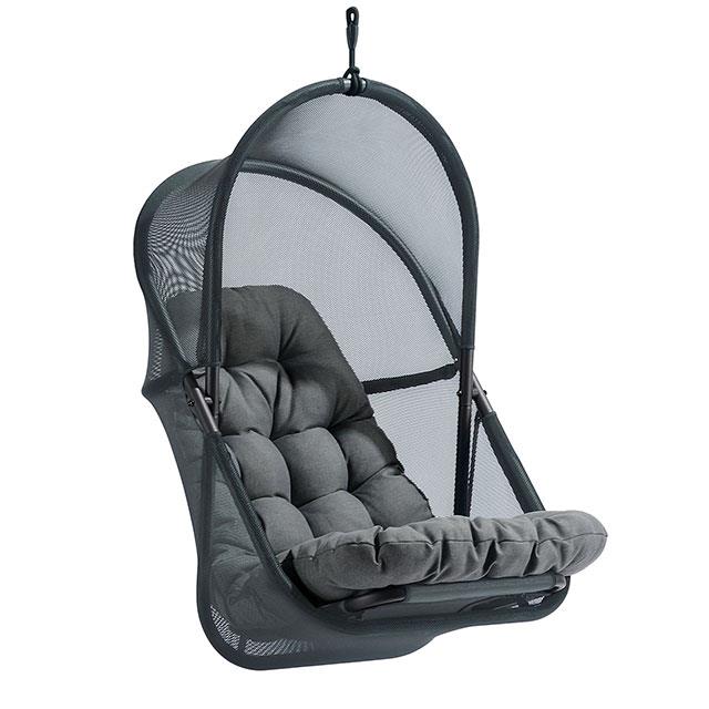 Furniture of America Breeze GM-1010DG Swing Chair IMAGE 1