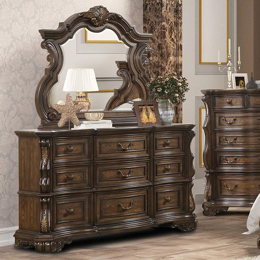 Furniture of America Leovanni FM70003DB-D Dresser IMAGE 1
