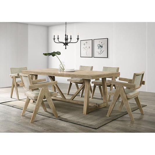 Furniture of America Guisborough FM3221AK-T Dining Table IMAGE 1