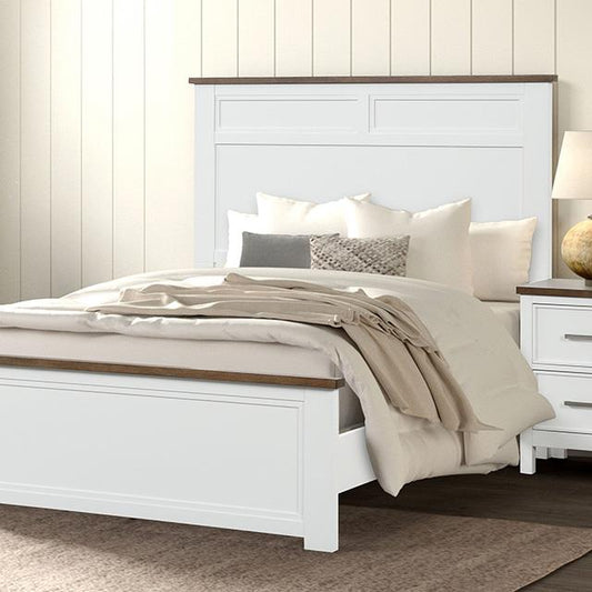 Furniture of America Pinetop FM7171WH-T-BED Twin Bed IMAGE 1
