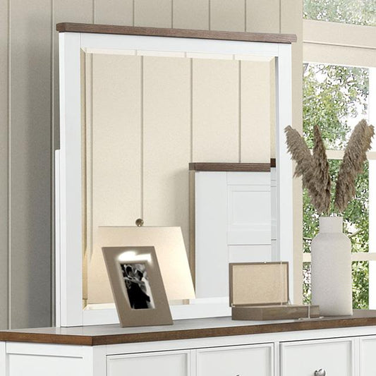 Furniture of America Pinetop FM7171WH-M Mirror IMAGE 1