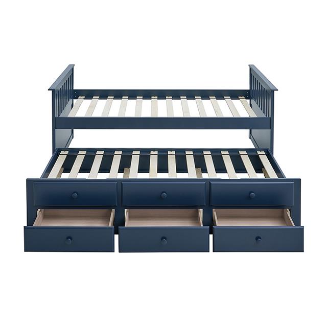 Furniture of America Clemens FM-BK101BL-BED Captain Bed IMAGE 4