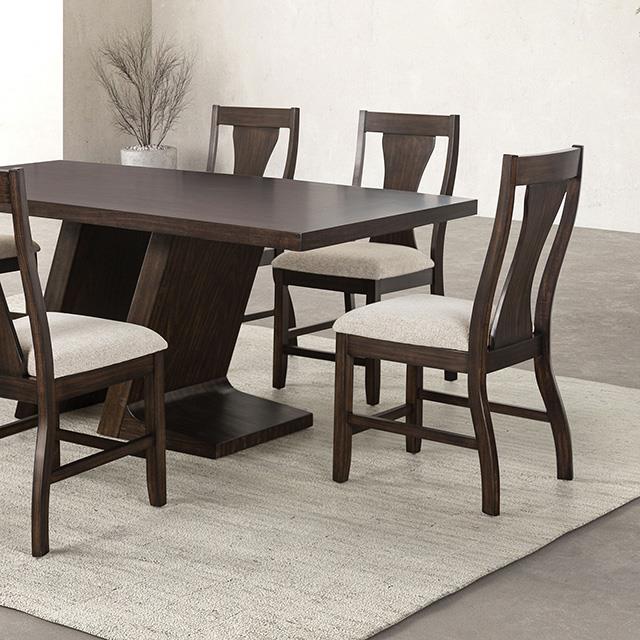 Furniture of America Holsworthy FM3600ES-T-7PC 7 Pc Dining Table Set IMAGE 5