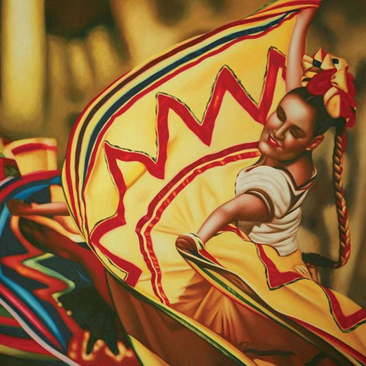 Furniture of America Danza Folklorica AP-B22 Printed Canvas Painting IMAGE 1