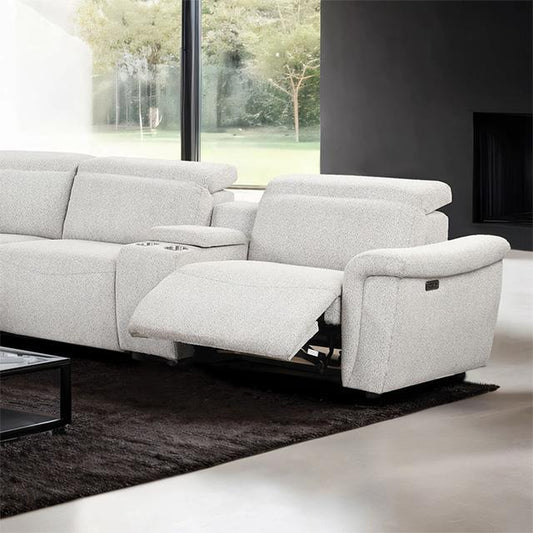 Furniture of America Hieronimus FM6014LG-SECT-PM Power Sectional IMAGE 1