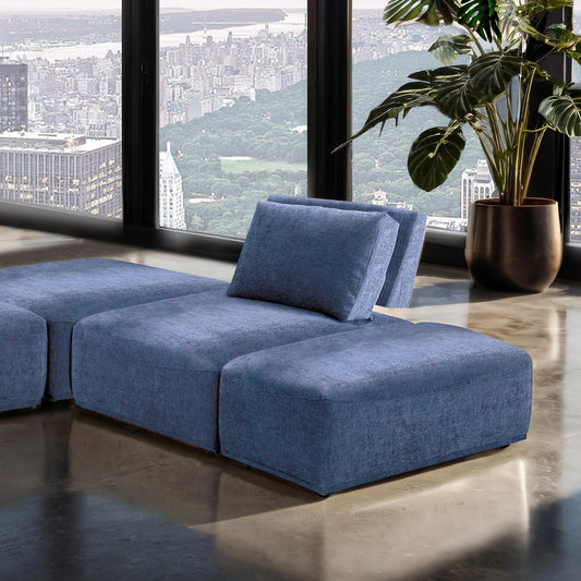 Furniture of America Stavanger FM63001BL-F L-Sectional IMAGE 1