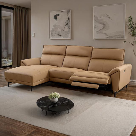 Furniture of America Theola CM9937LB-SECT-PM-L Power Sectional IMAGE 1