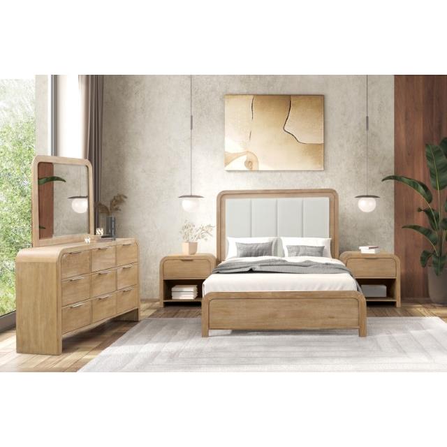 Furniture of America Handforth FM7705NT-M Mirror IMAGE 3