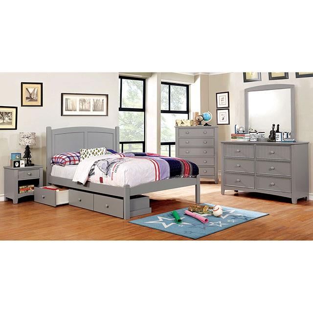 Furniture of America Omnus CM-DR452-GY Drawers IMAGE 2