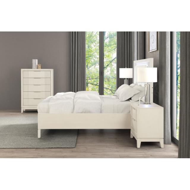 Furniture of America Isadore FM7700WH-Q-BED Queen Bed IMAGE 4