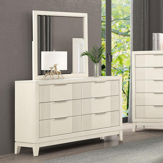 Furniture of America Isadore FM7700WH-D Dresser IMAGE 1