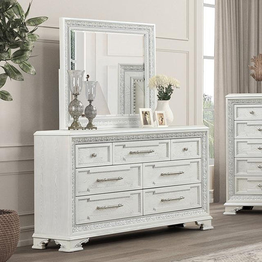 Furniture of America Stella Mia FM70000WH-D Dresser IMAGE 1