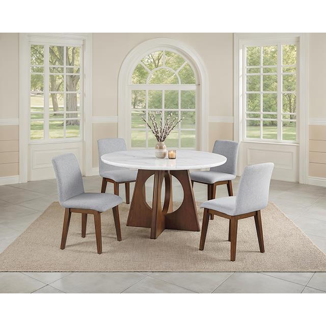 Furniture of America Ostbirk FM37011WN-SC-2PK Set Of 2 Side Chair IMAGE 2